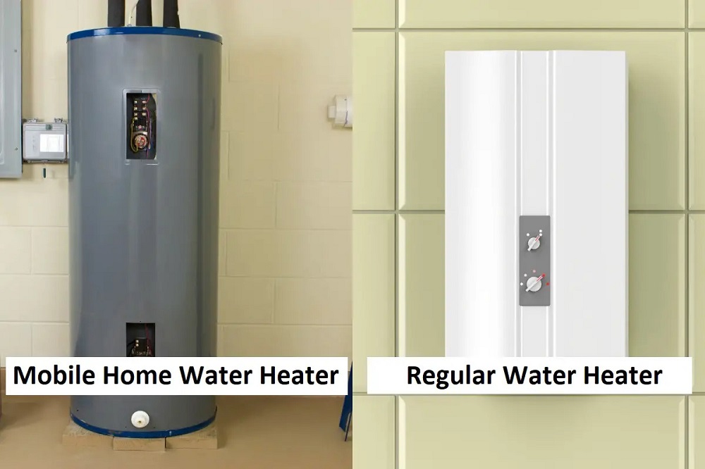 Difference Between A Mobile Home Water Heater and a Regular Water heater
