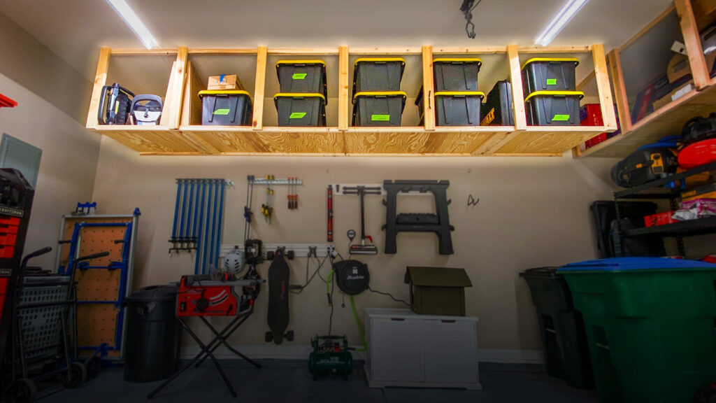 Crafted Workshop: How To Build DIY Garage Storage Shelves