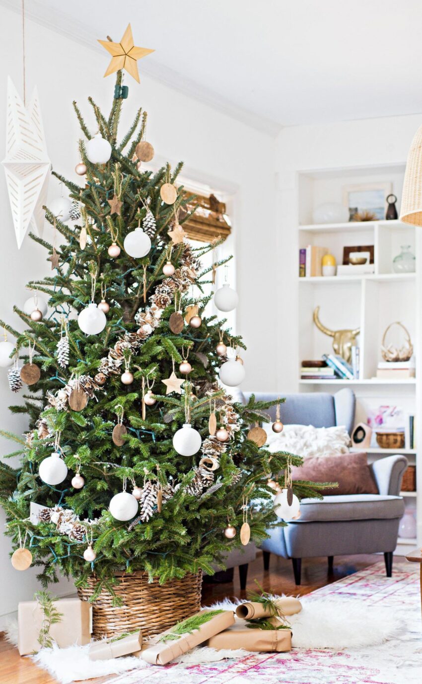 simple holiday decorating
