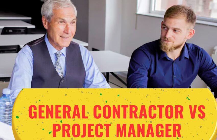 general contractor vs project manager