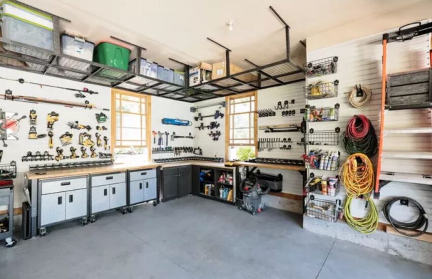 How to organize a garage full of tools?
