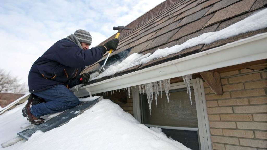 How to Fix a Cracked Roof Vent in Cold Weather
