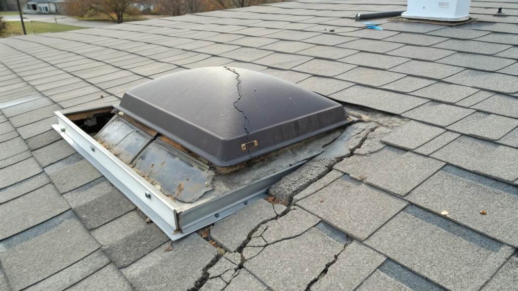 Signs of a Cracked Roof Vent