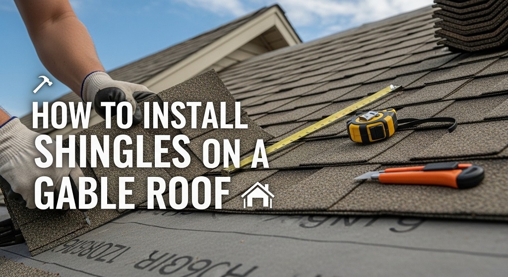 How to Install Shingles on a Gable Roof: Step-by-Step Guide for Homeowners (2025)