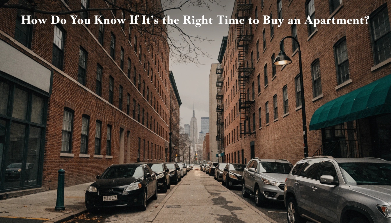 Checklist for deciding when to buy an apartment
