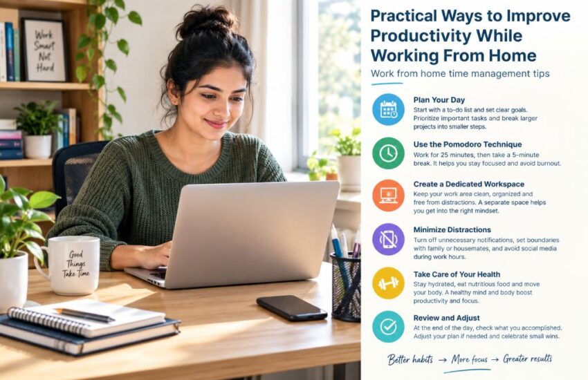 Work from home time management tips